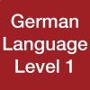 German Language - Level 1  -CE25191A-اللغة  الألمانية- المستوى الأول 